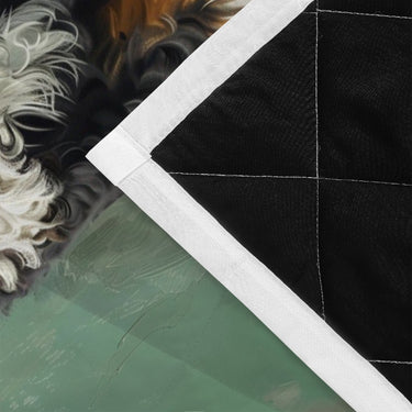 Cute Bernedoodle Bed Set